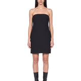 Abito Cropped Sheath in nero 