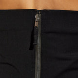 Abito bustier gown in nero 