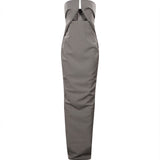 Abito lungo Prong Gown con dettaglio cut-out in grigio 