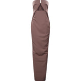 Abito lungo Prong Gown con dettaglio cut-out in viola 