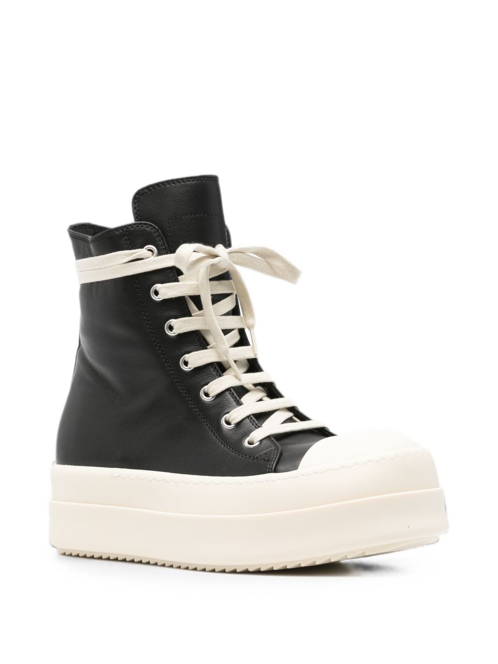 Sneaker in pelle Mega Bumper in nero 
