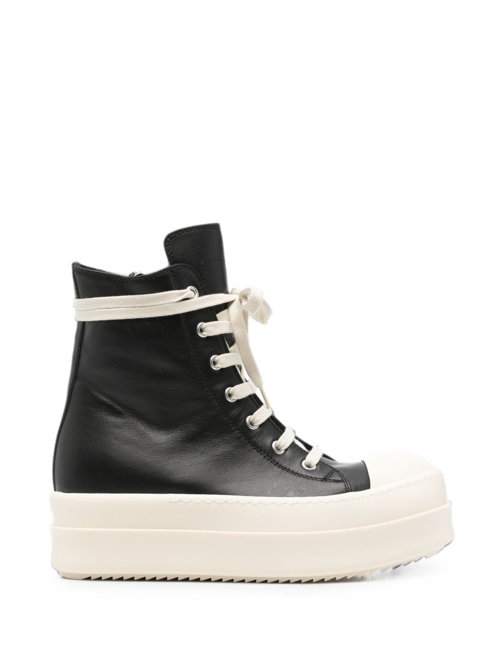 Sneaker in pelle Mega Bumper in nero 
