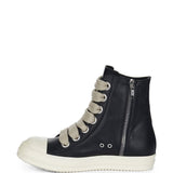 Sneakers alte jumbolace in nero 