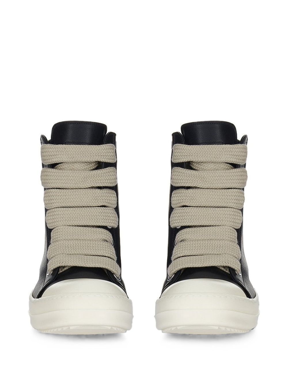 Sneakers alte jumbolace in nero 