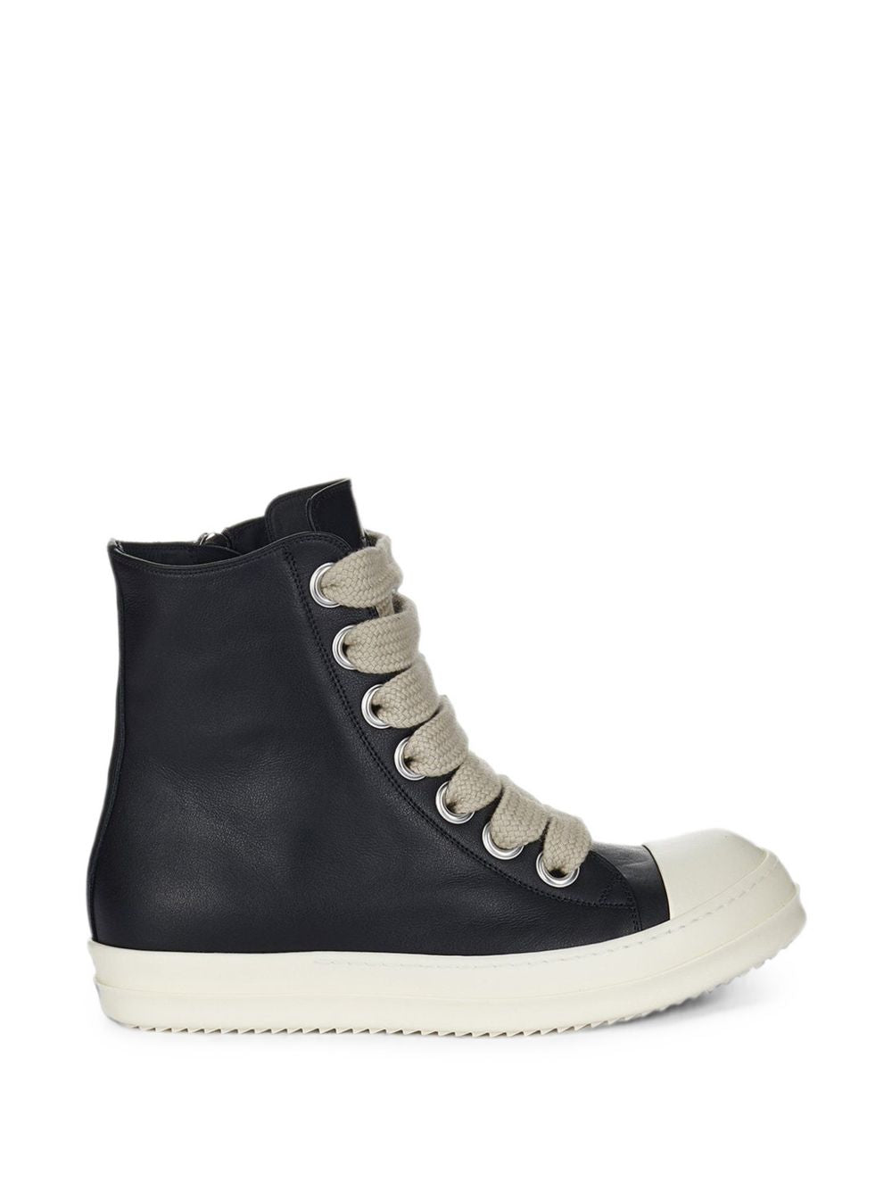Sneakers alte jumbolace in nero 