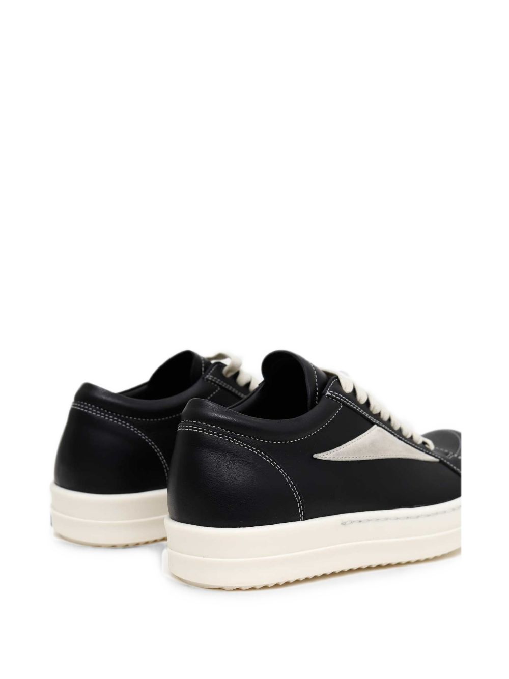 Sneakers basse vintage in nero 
