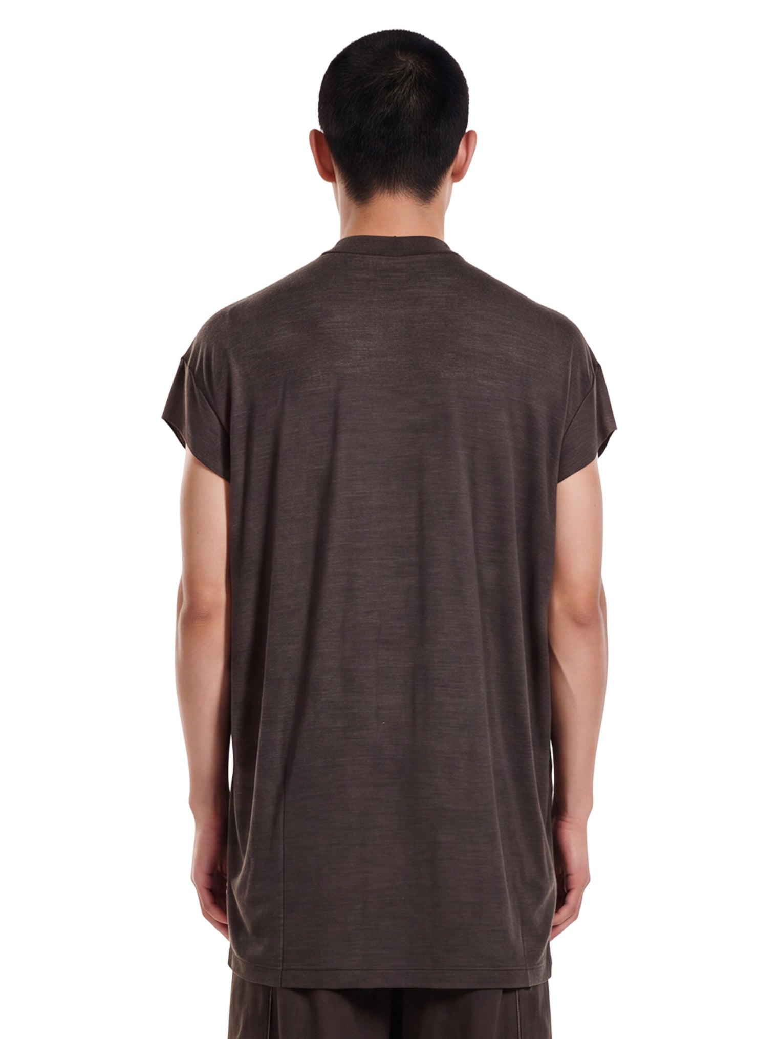 T-shirt a maniche corte jumbo in grigio 