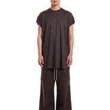 T-shirt a maniche corte jumbo in grigio 
