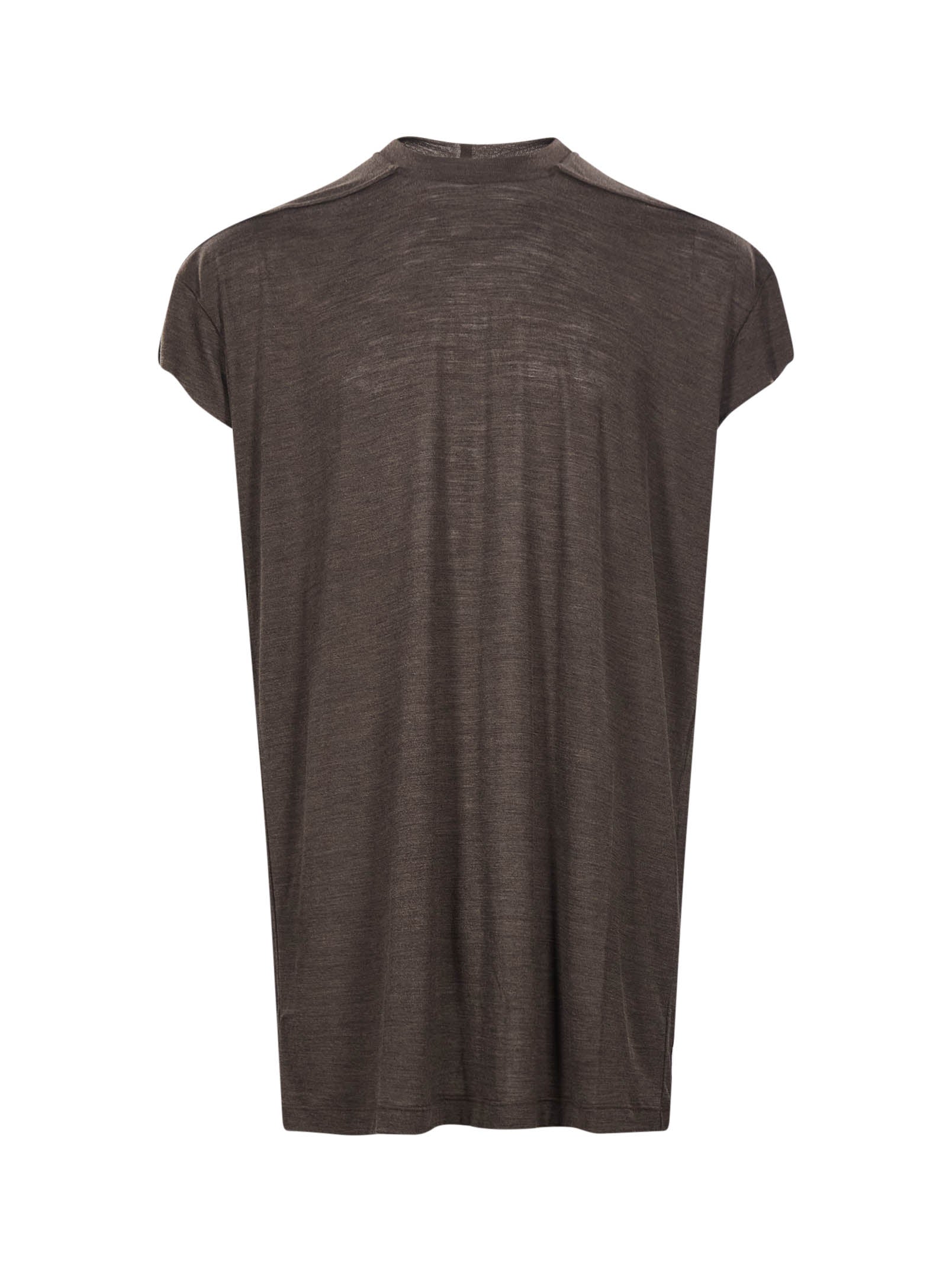 T-shirt a maniche corte jumbo in grigio 