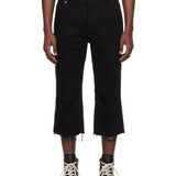 Pantaloni Bolan cutoffs in nero 
