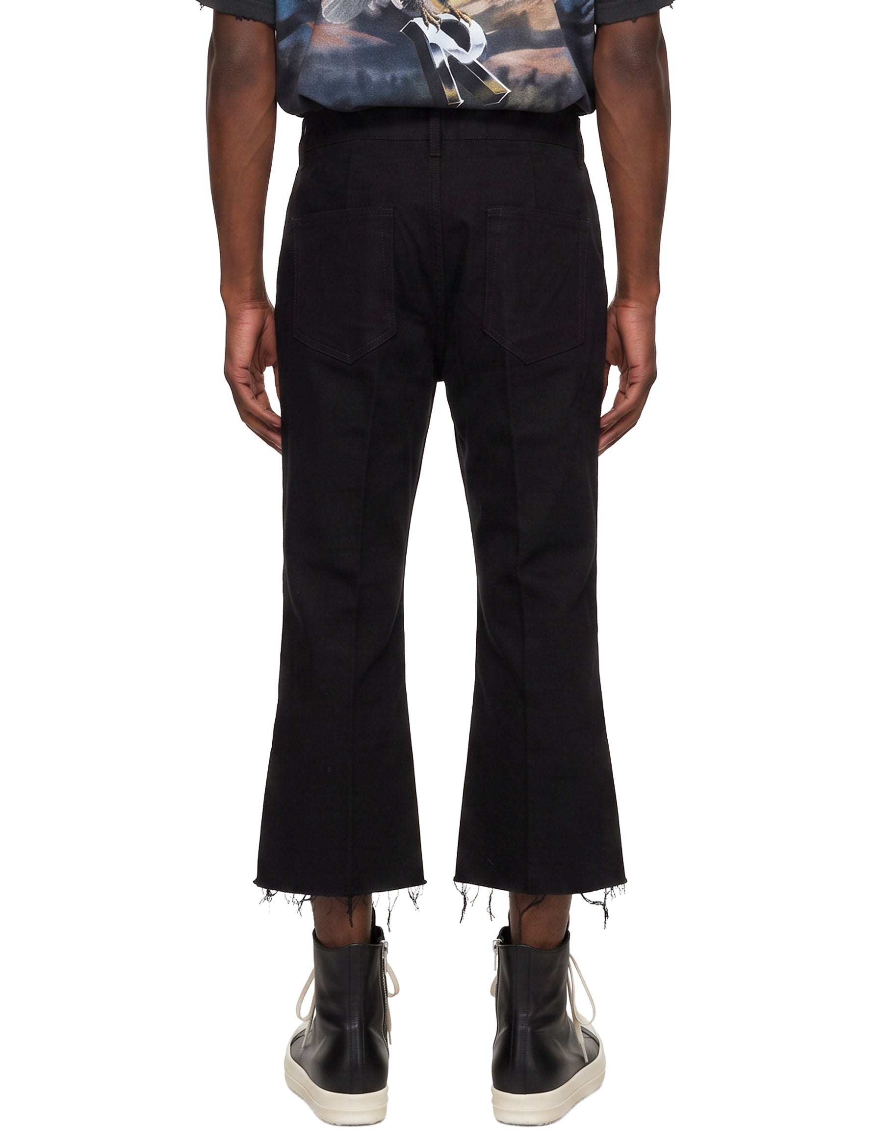 Pantaloni Bolan cutoffs in nero 