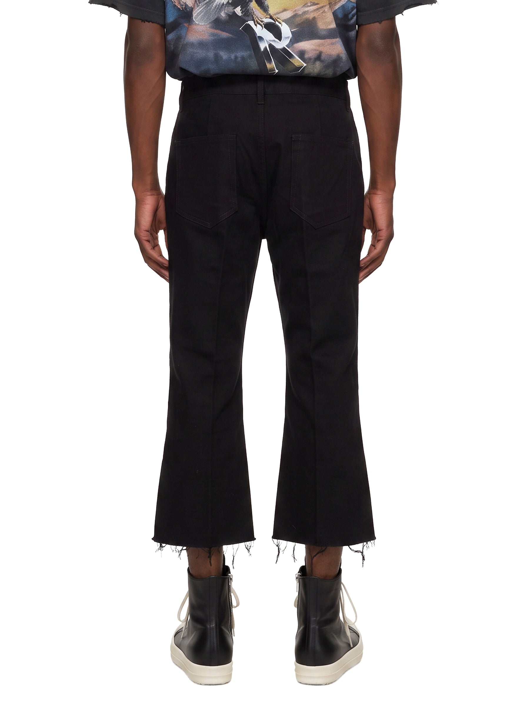 Pantaloni Bolan cutoffs in nero 