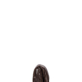 Clutch soft in pelle in marrone 