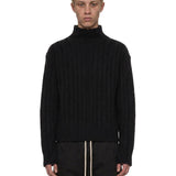 Maglia turtle in nero 