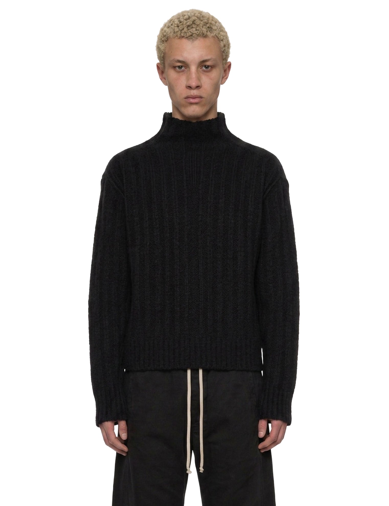 Maglia turtle in nero 