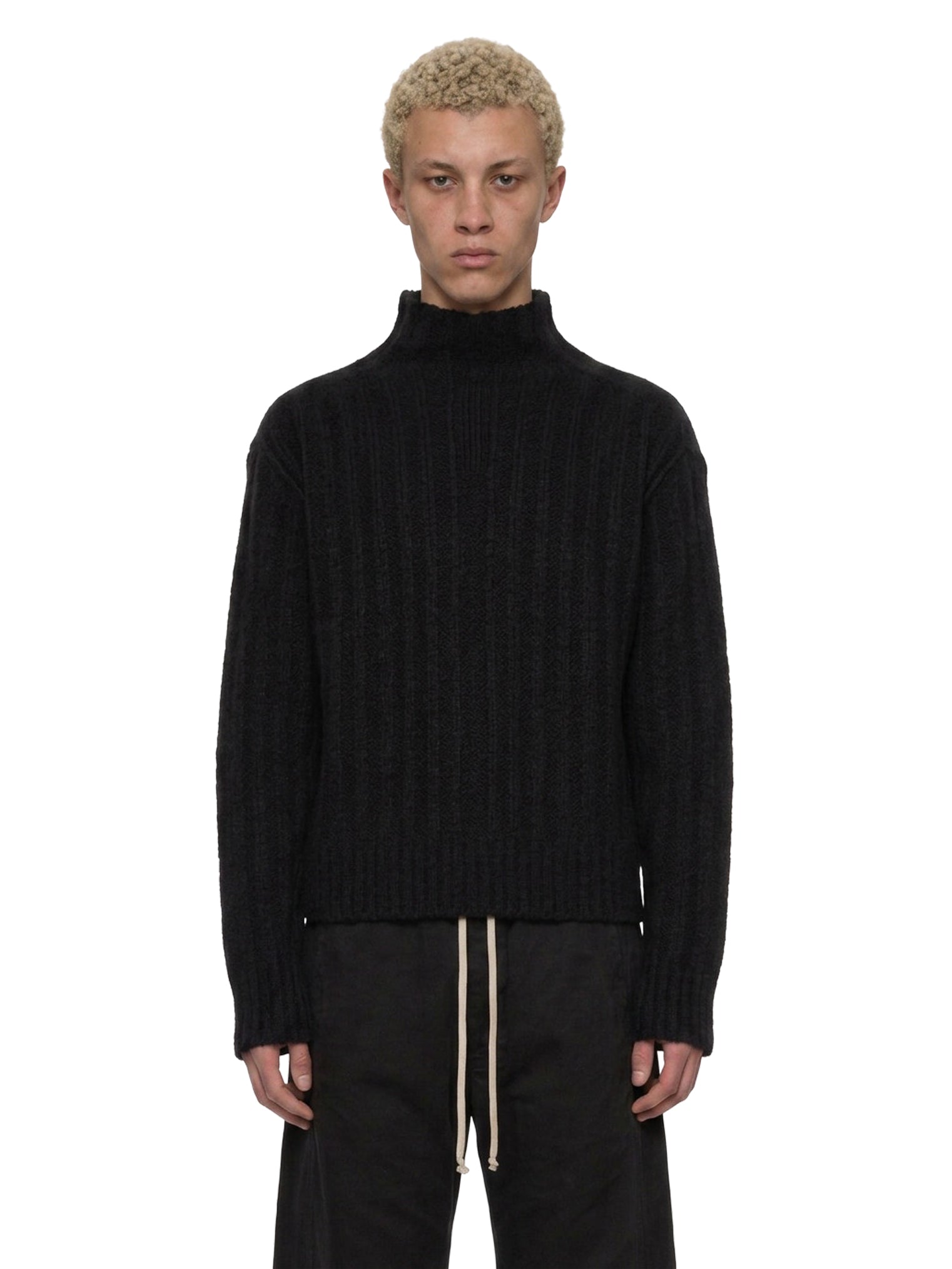 Maglia turtle in nero 