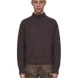 Maglia turtle in grigio 