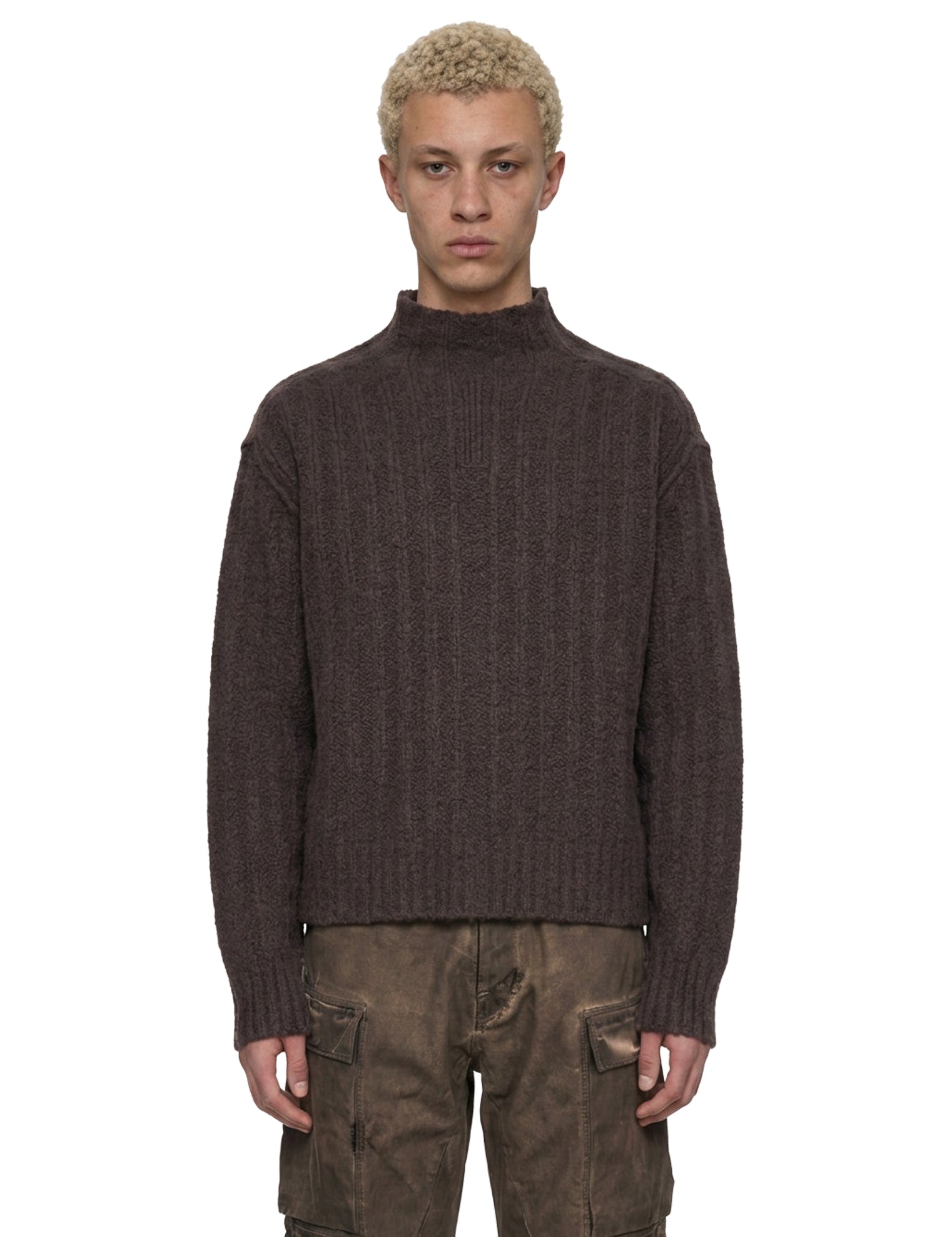 Maglia turtle in grigio 