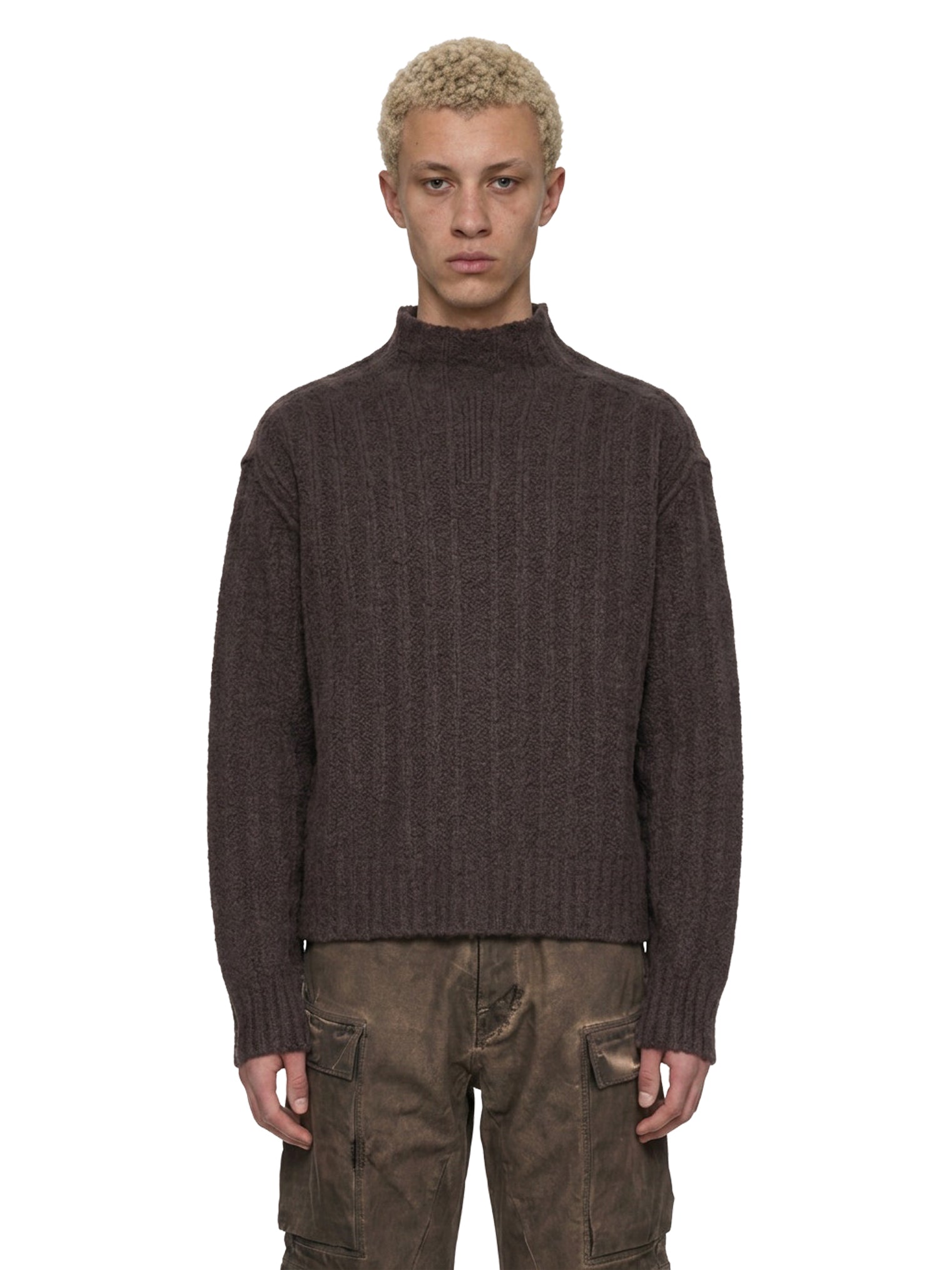 Maglia turtle in grigio 