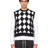 Gilet traforato Sarutanya in nero 