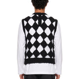 Gilet traforato Sarutanya in nero 