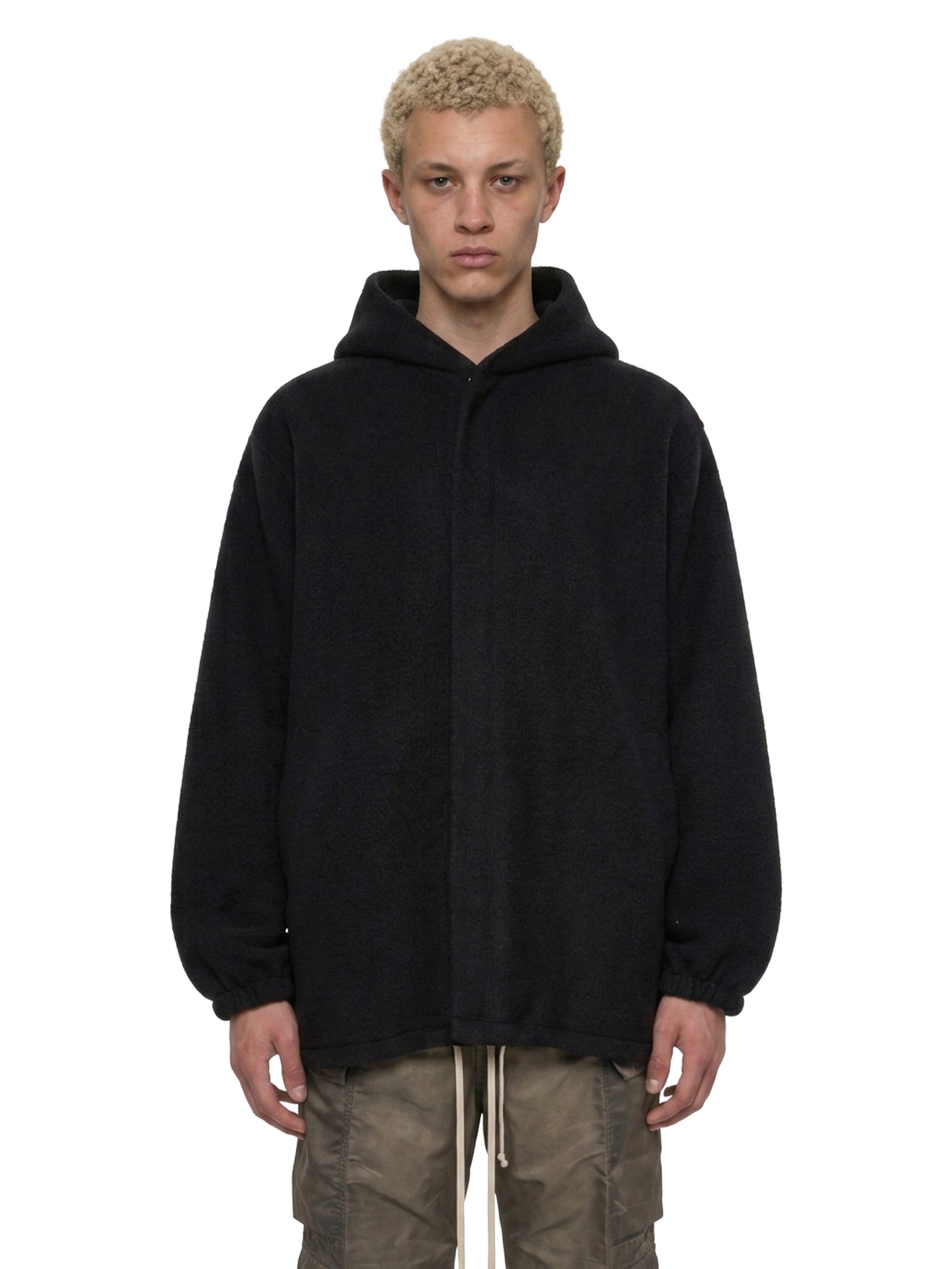 Giacca Hooded Tour in nero 