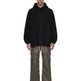 Giacca Hooded Tour in nero 