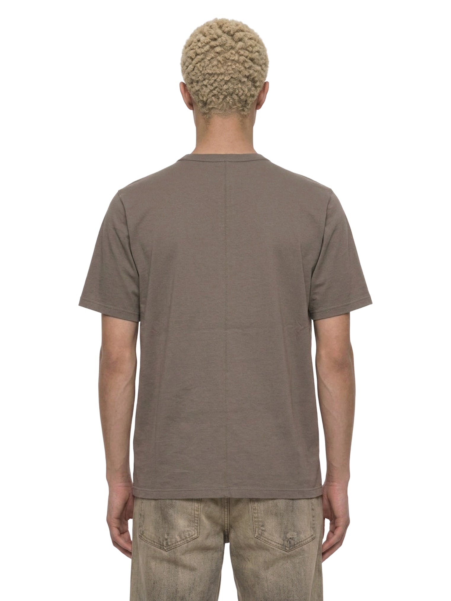 T-shirt a maniche corte Brad T in beige 