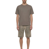 T-shirt a maniche corte Brad T in beige 