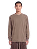 T-shirt a maniche lunghe Jumbo in beige