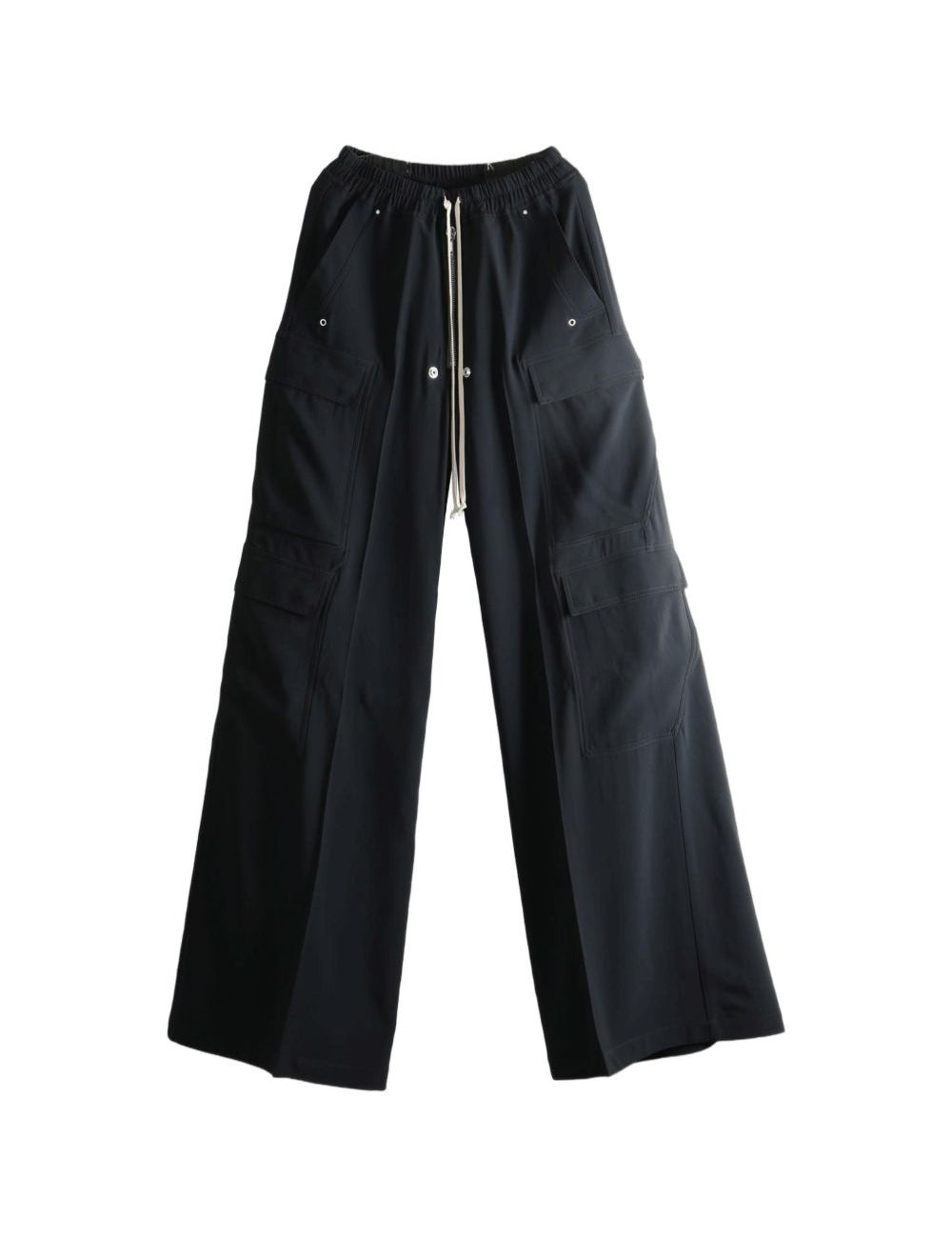 Pantaloni cargo Belas a gamba larga in nero 