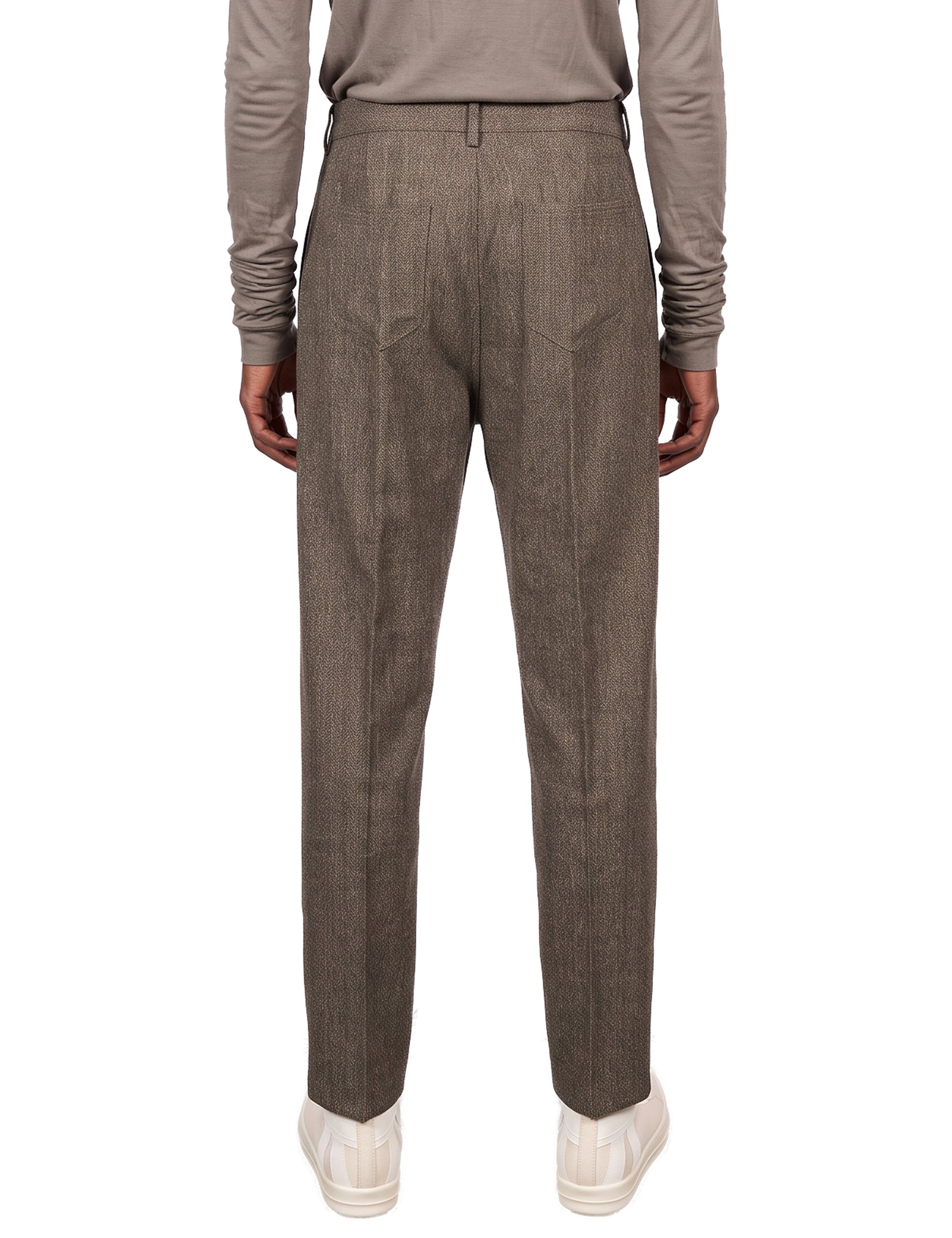 Pantaloni in lana Joris in grigio 