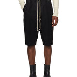 Shorts Bela Pods con coulisse in nero 