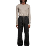Pantaloni ampi Geth in lana nera 
