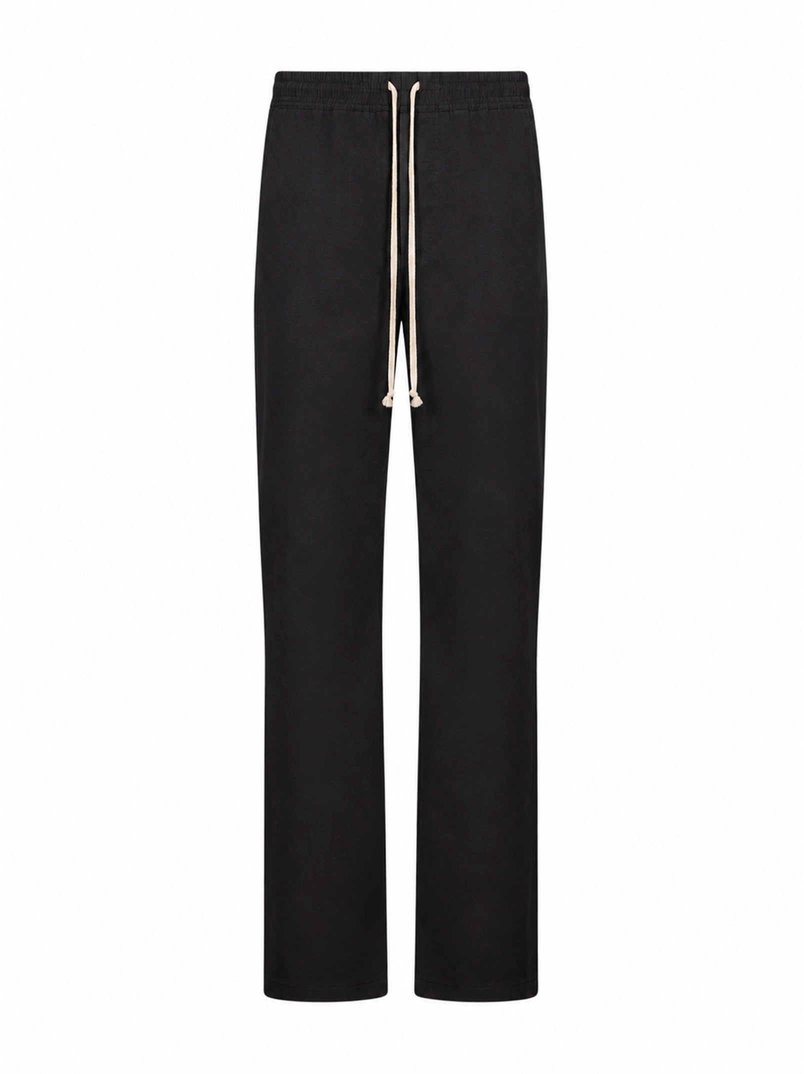 Pantaloni ampi Geth in lana nera 