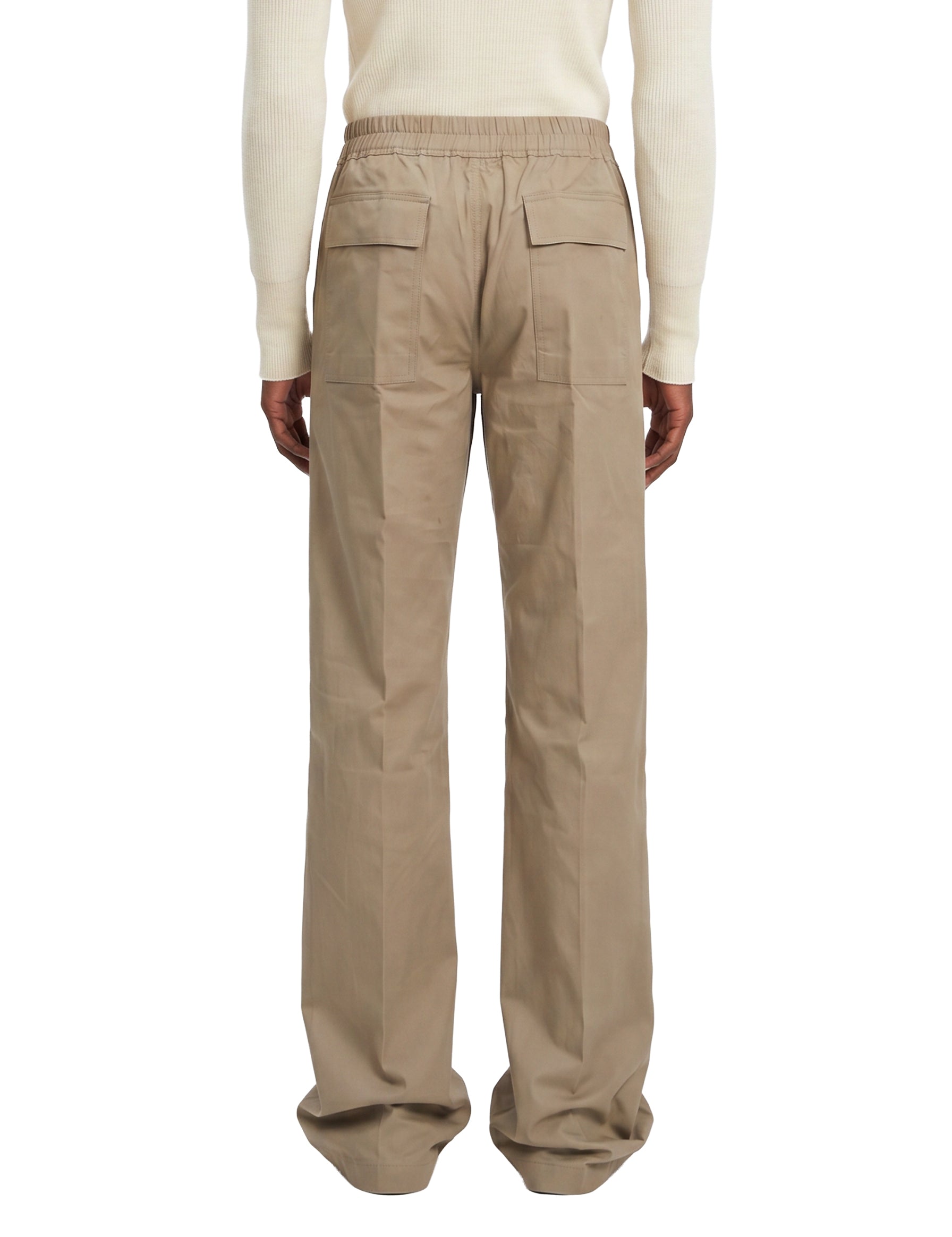 Pantaloni con coulisse dietrich in beige 