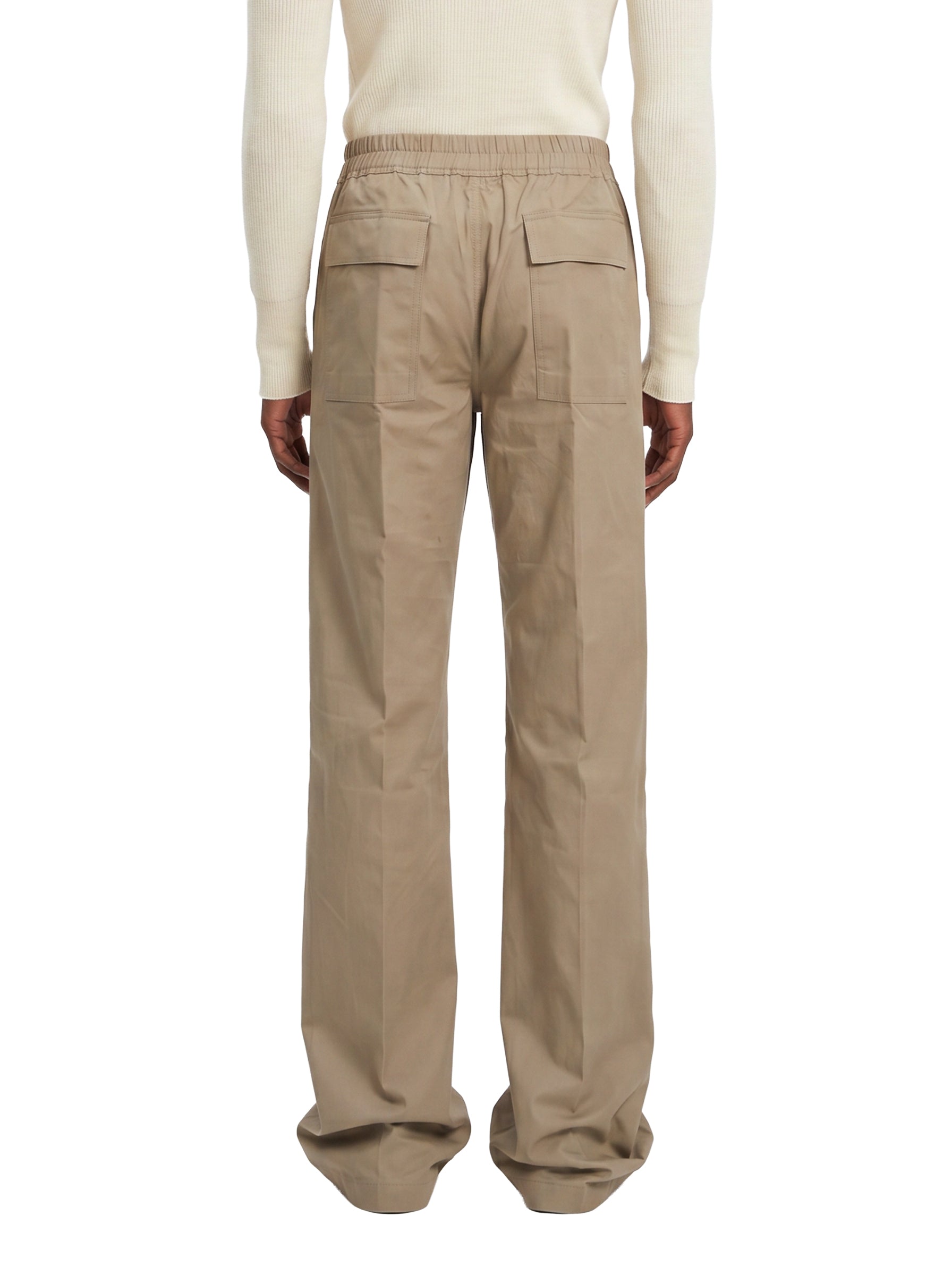 Pantaloni con coulisse dietrich in beige 