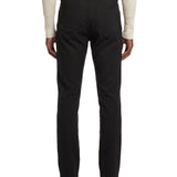 Pantaloni Vega con zip laterali in nero 