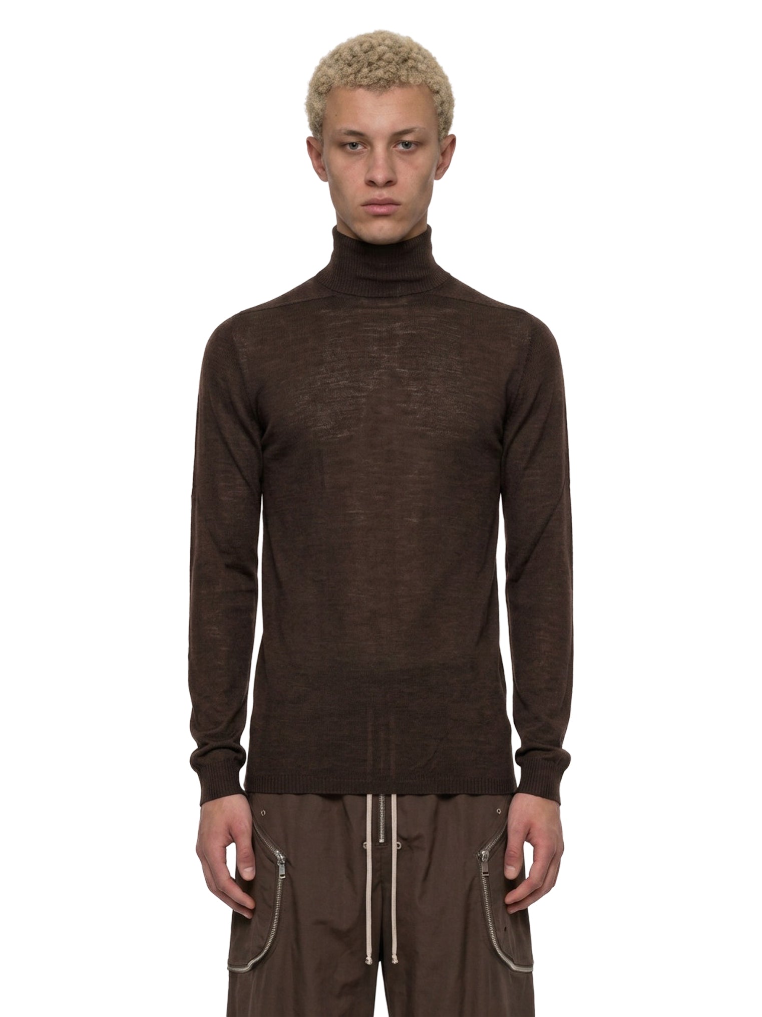 Maglia Level Turtle in marrone 