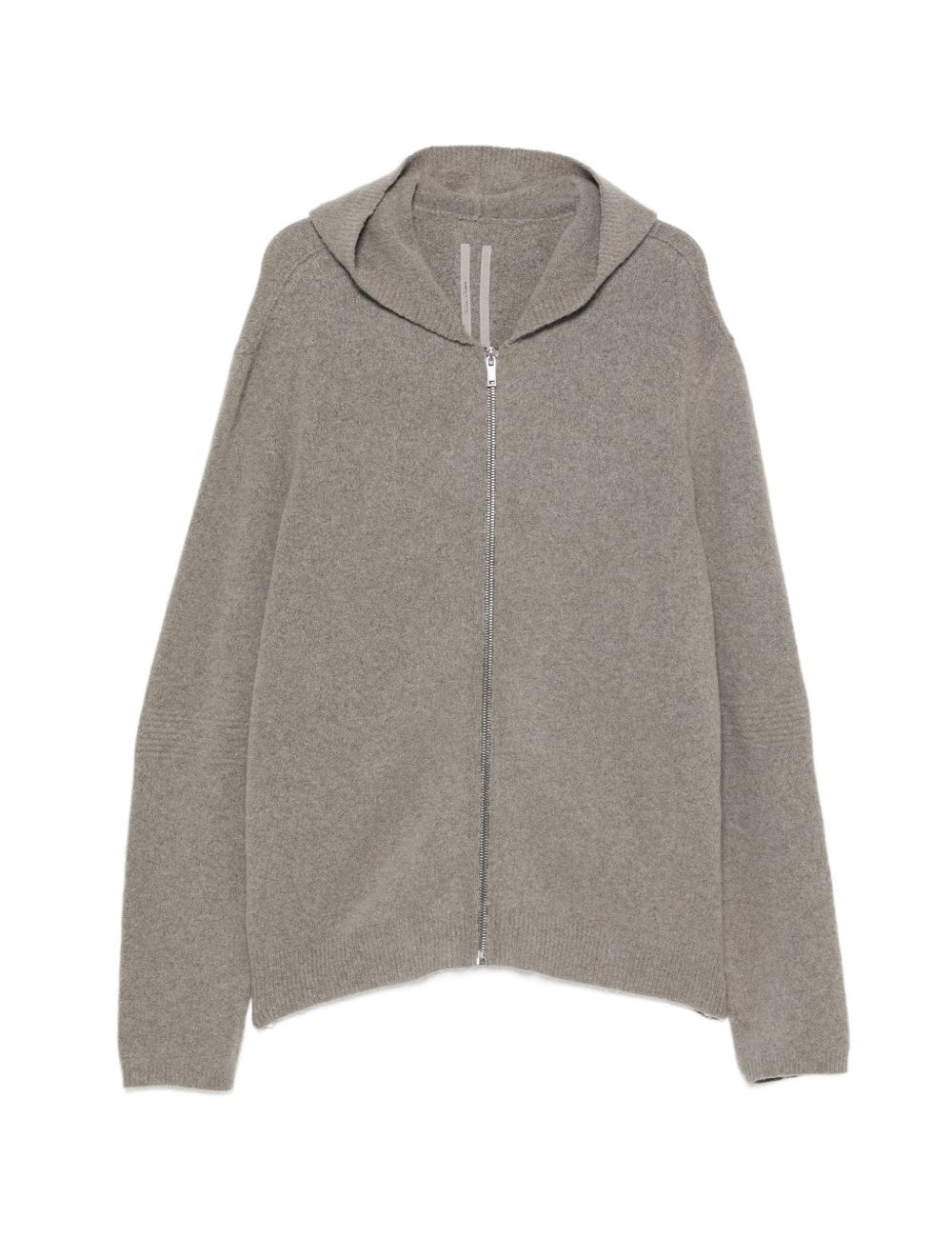 Felpa con cappuccio in grigio 