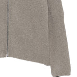 Felpa con cappuccio in grigio 