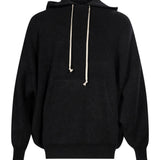Felpa in maglia Hun Hoodie nero 