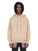 Hun Hoodie knitted sweatshirt in beige