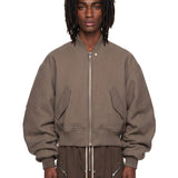 Bomber Secchia Flight in marrone taupe 