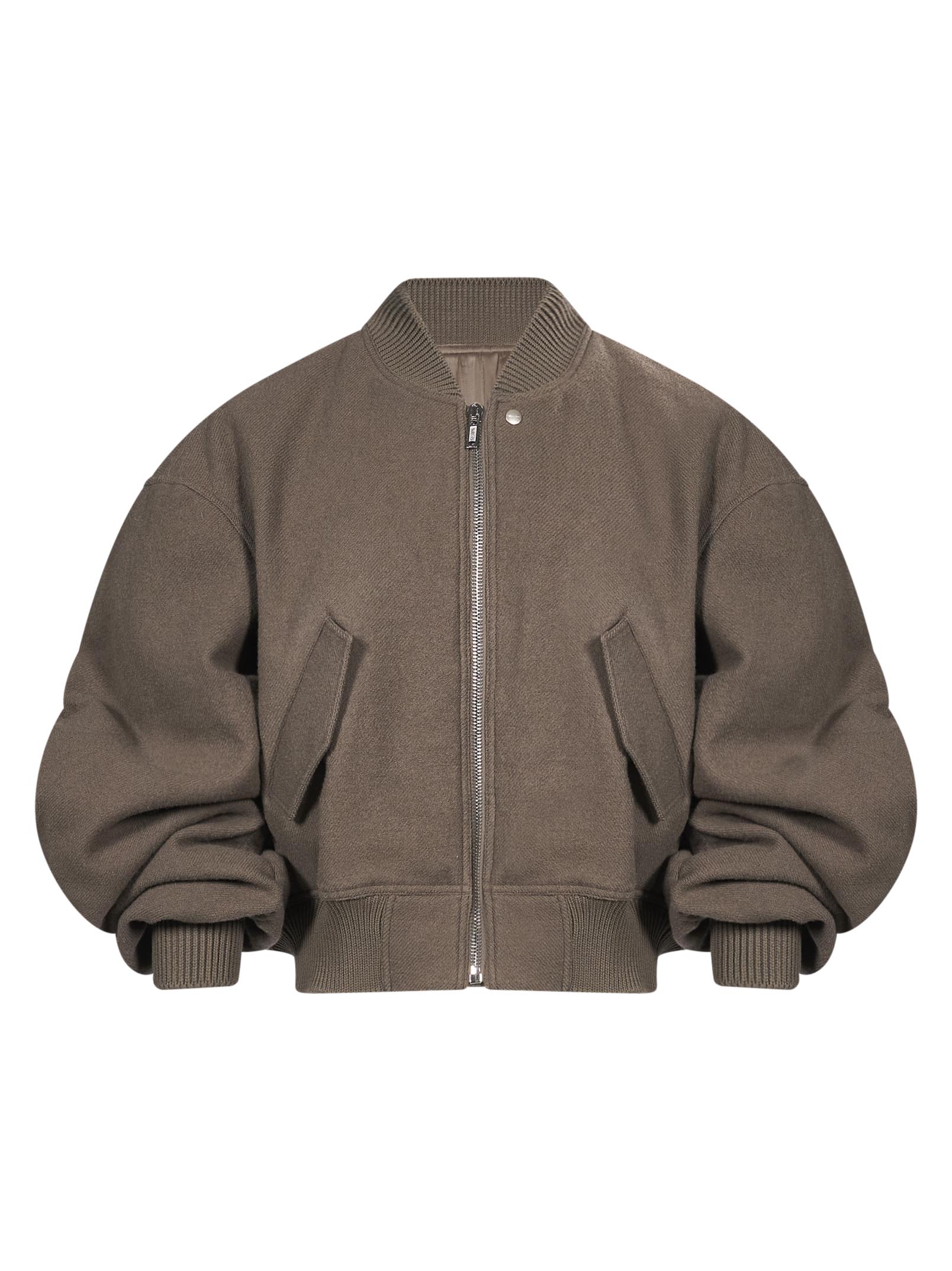 Bomber Secchia Flight in marrone taupe 