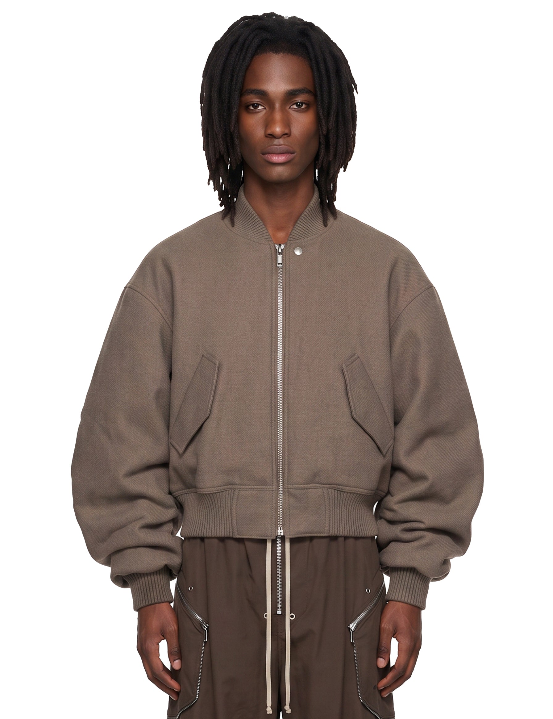 Bomber Secchia flight in marrone 