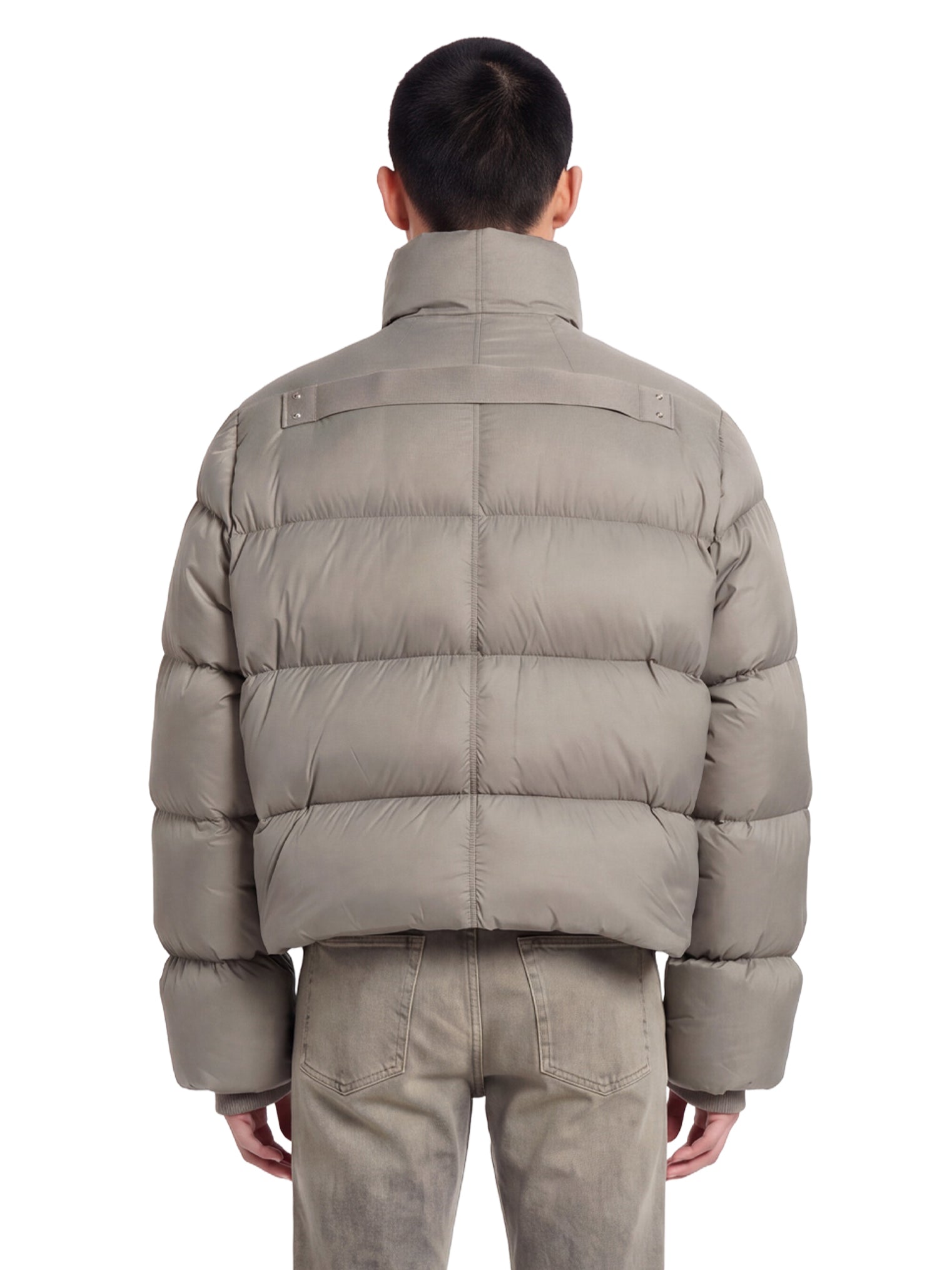 Piumino Tower Turtle in grigio 