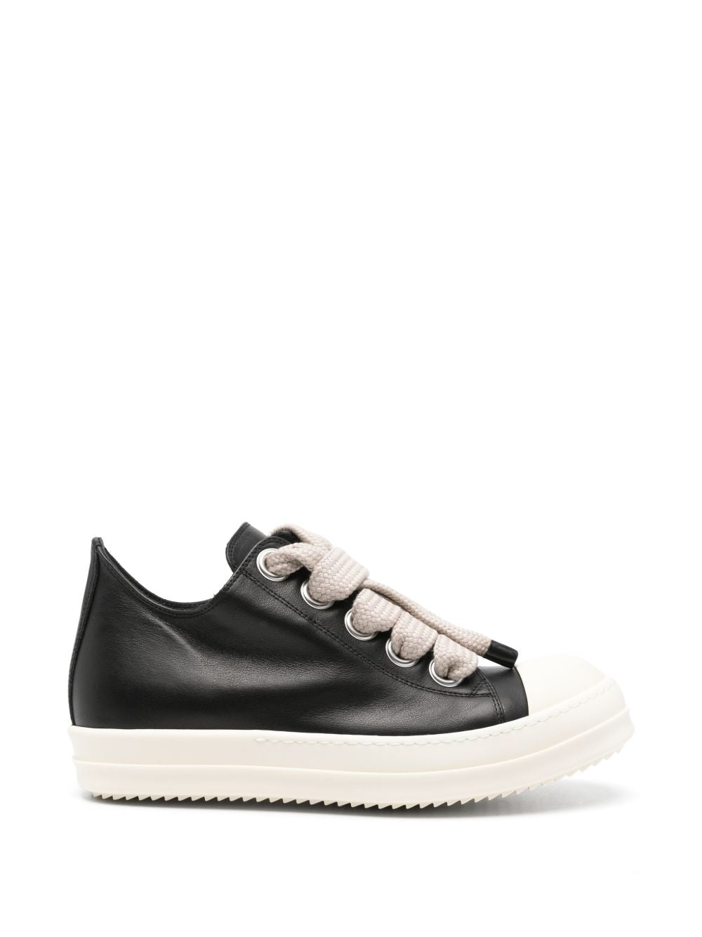 Sneakers in pelle Jumbolace in nero 