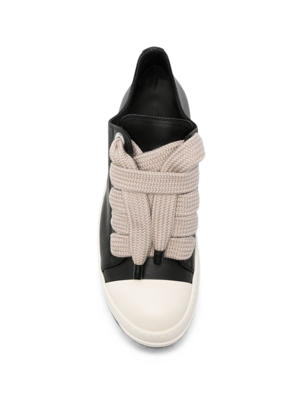 Sneakers in pelle Jumbolace in nero 