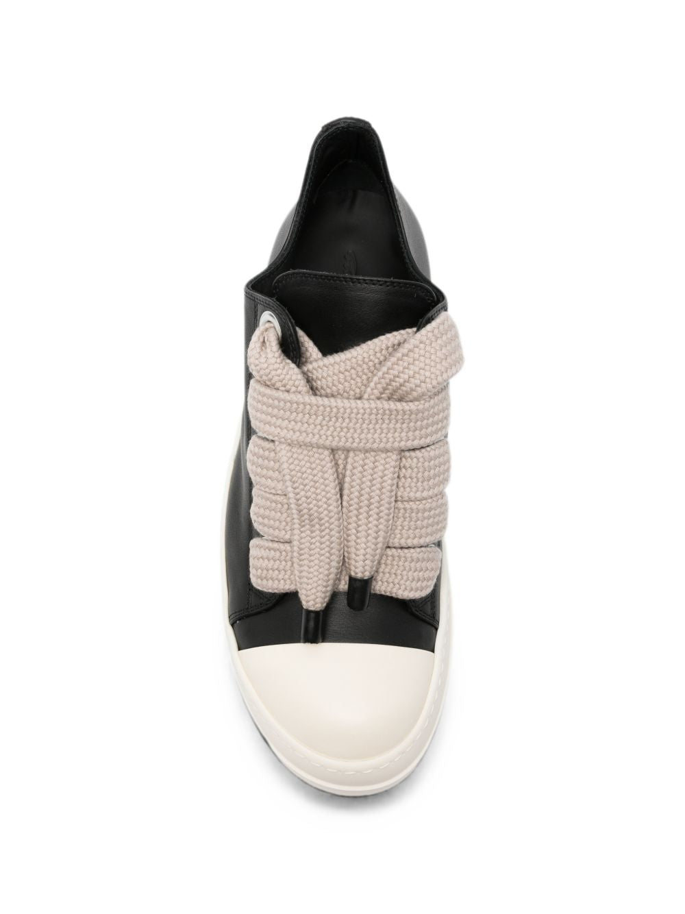 Sneakers in pelle Jumbolace in nero 